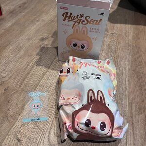 Have A Seat Labubu QuQu / Green *Genuine* New in bag, box included